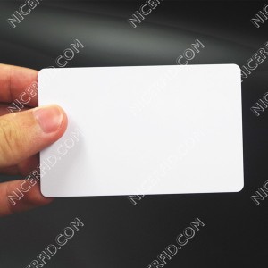 UHF Alien Higgs-3 ISO blank PVC smart card with etched aluminum Antenna 
